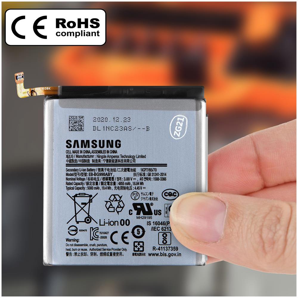 Batteria Ricambio Originale Eb-bg998aby Per Galaxy S21 Ultra Sm-g998 - Foto 2