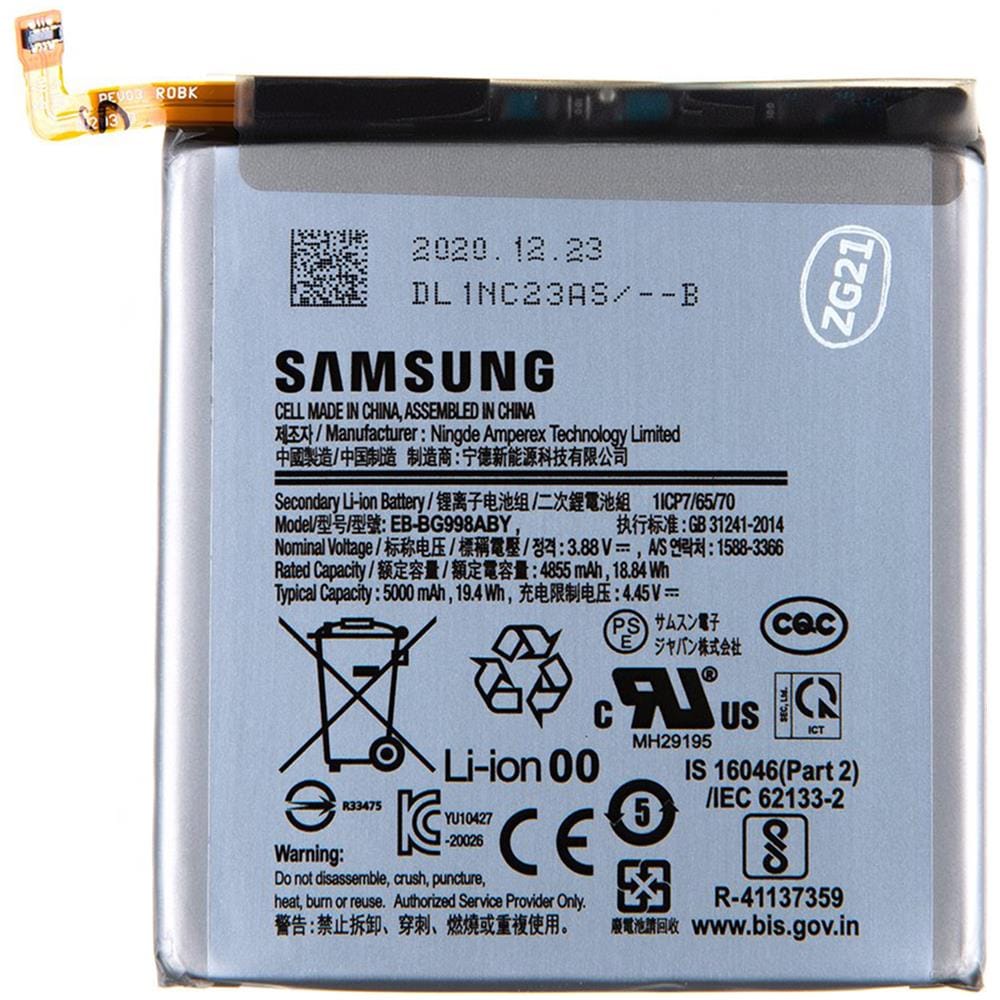 Batteria Ricambio Originale Eb-bg998aby Per Galaxy S21 Ultra Sm-g998 - Foto 1
