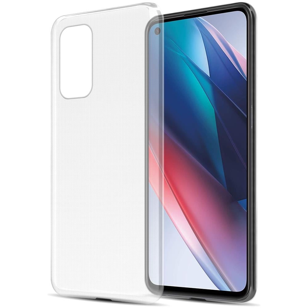 Custodia Compatibile Con Oppo Find X3 Lite In Completamente Trasparente - Coperchio Protettivo In Silicone Tpu Flessibile - Foto 1