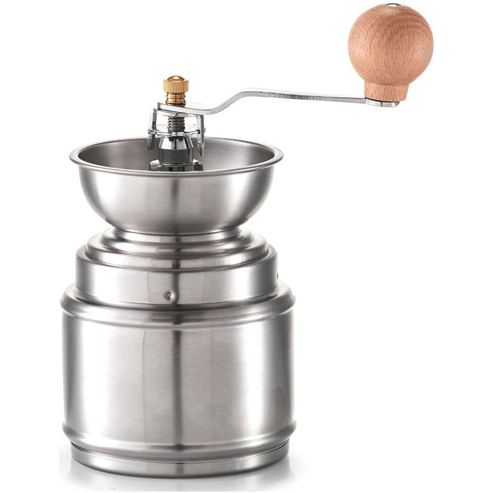 Macinacaffè Grano A Mano, Colore Argento, - Foto 1