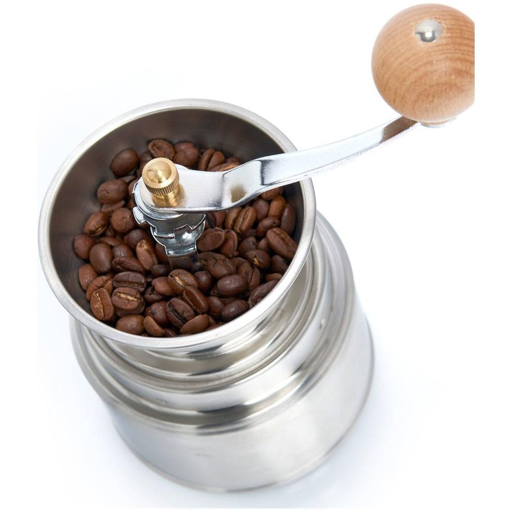 Macinacaffè Grano A Mano, Colore Argento, - Foto 2