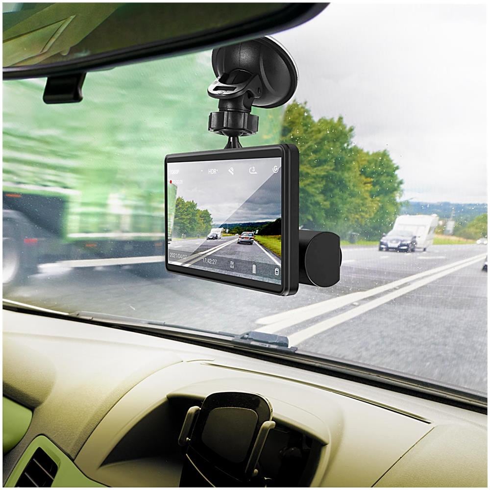 Dashcam Video Full Hd 1080p Per Auto, 2 Telecamere Frontali E Posteriori - Foto 2