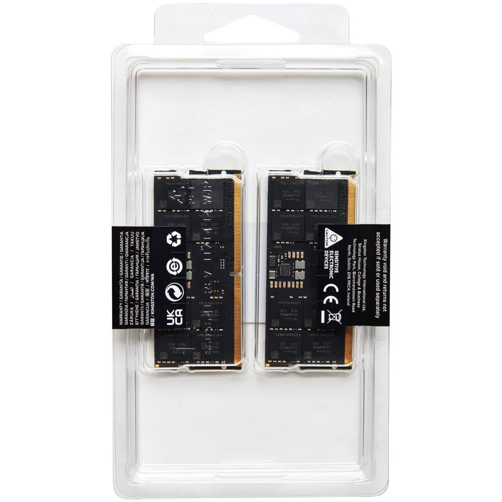 Memoria SODIMM FURY Impact 32 GB (2x16 GB) DDR5 5600 MHz CL40 Colore Nero - Foto 5