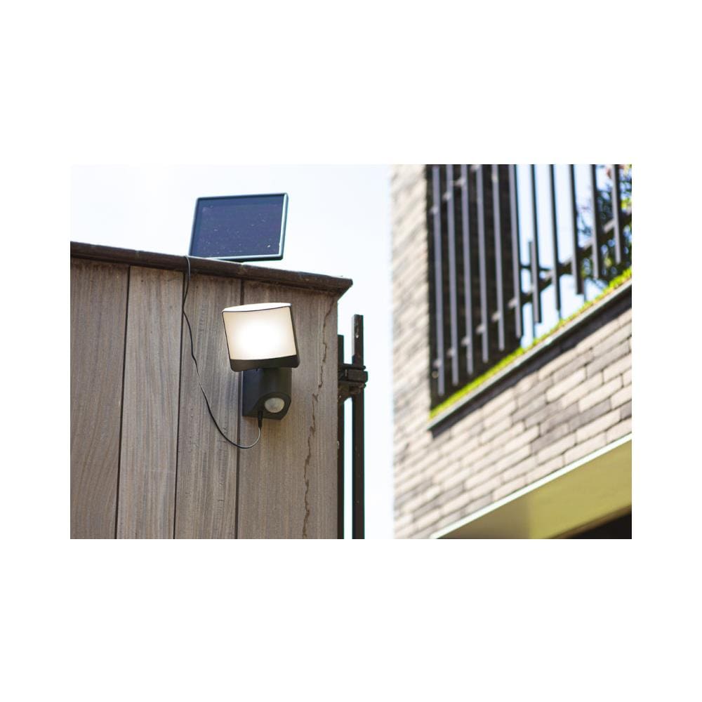 Lampada Da Parete Lutec ""sunshine"" Esterno Solare Pir Led 7w 840lm [lu-6925701345] - Foto 2