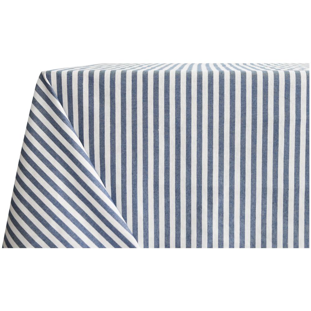 Tovaglia Per Salotto Cucina In Miros Misto Cotone Made In Italy Bastoncino Rp 50x150 Blu - Foto 1