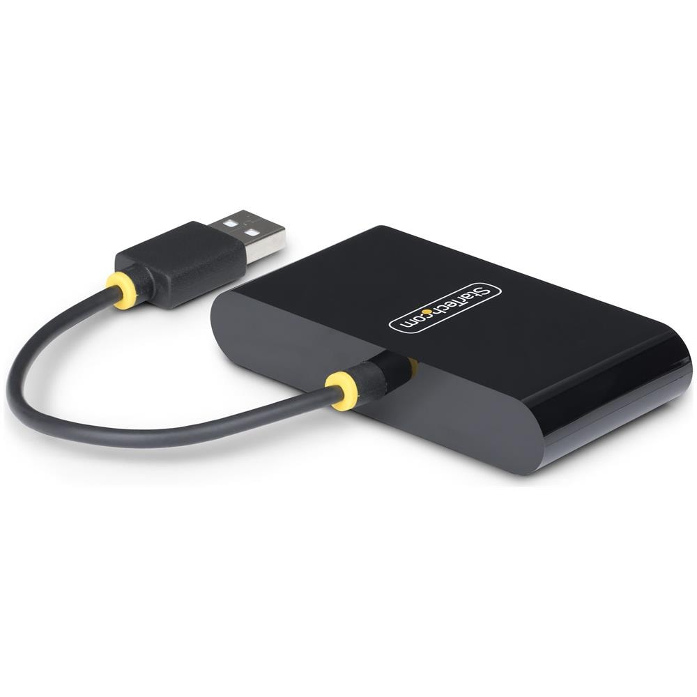 Hub USB 2.0 a 4 Porte, Splitter USB Portatile Alimentato da Bus; Protezione da Sovracorrente (OCP), Replicatore di Porte /Adattatore Multiporta USB 480Mb - Foto 2