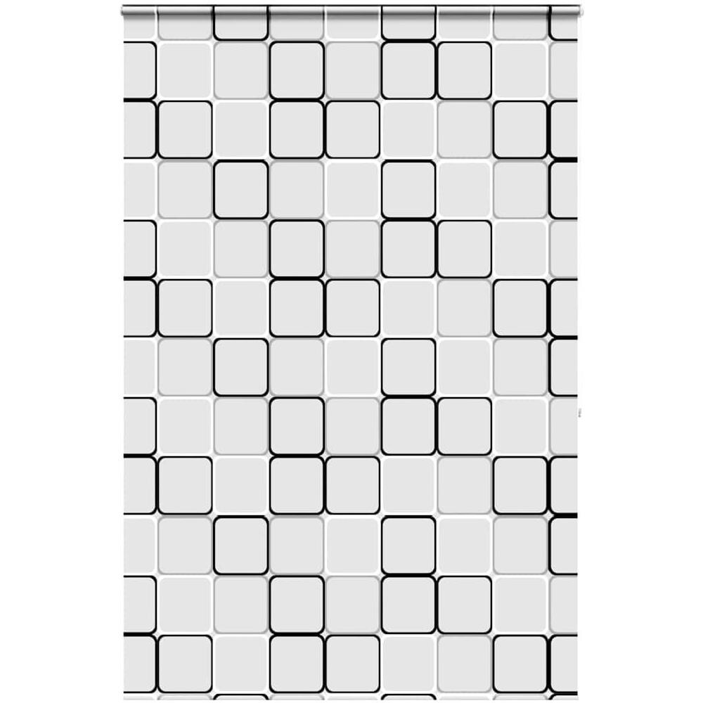 Tenda a Rullo Doccia Cassonetto 150x240 cm Larghezza Tessuto - Foto 1