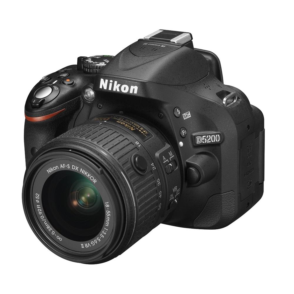 D5200 Nero Kit 18-55 mm VR II + 55-200mm VR II Sensore CMOS 24.1 Mpx Display 3" Filmati Full HD Stabilizzato - Foto 2