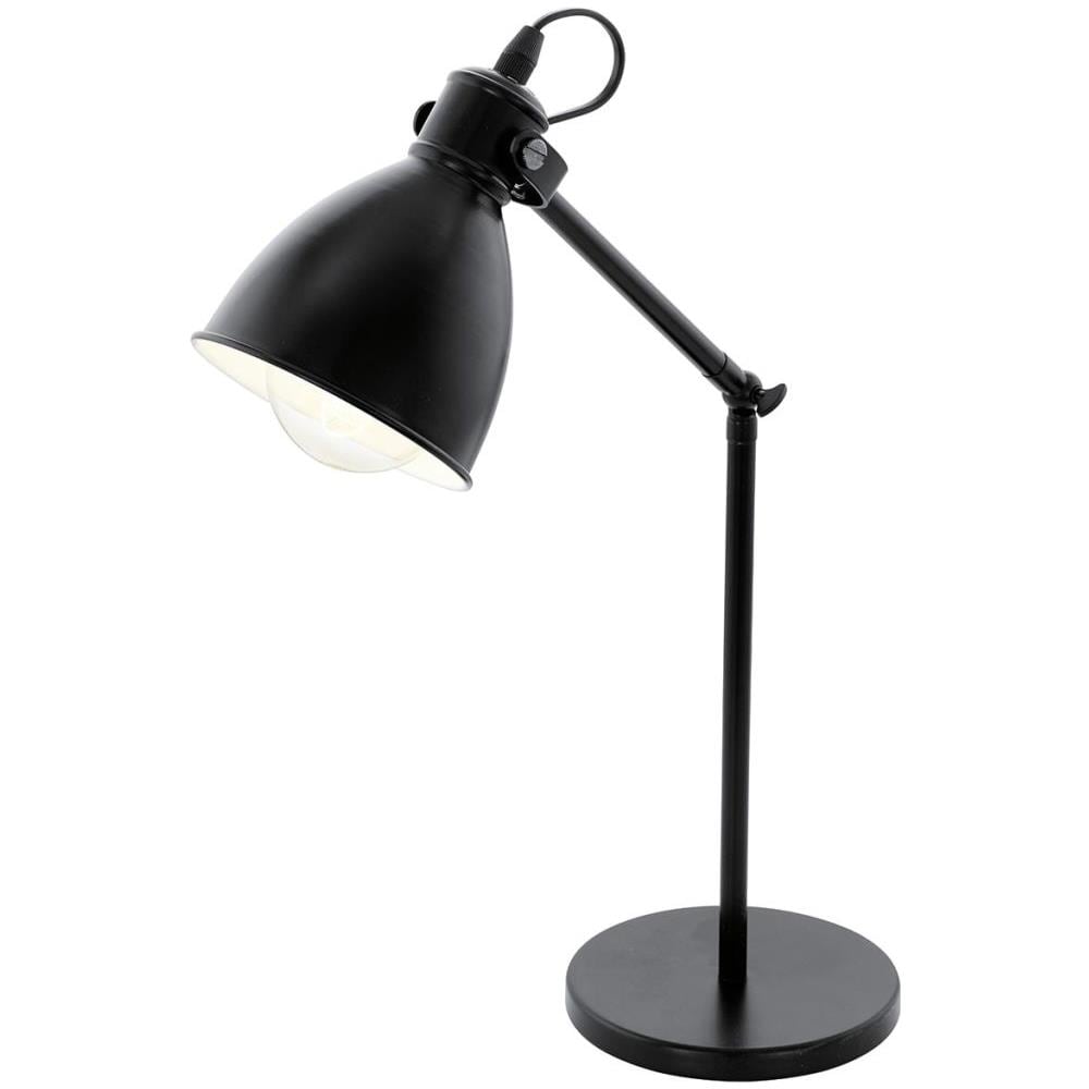 Lampada Da Tavolo Priddy Nera E Bianca 49469 - Foto 1