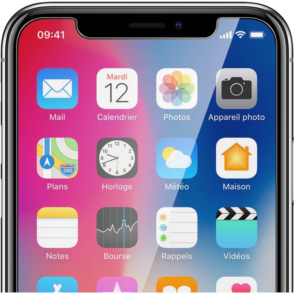 Proteggischermo Per Iphone X / Xs / 11 Pro Sottile Original, Nero Transparente - Foto 2
