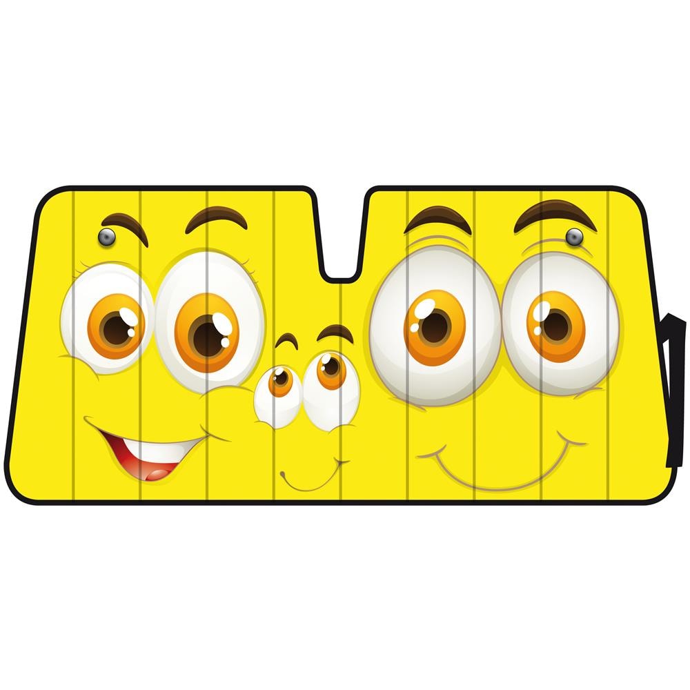 Scudo Termico Per Parabrezza - 68x147 Cm - Smiles - Foto 1