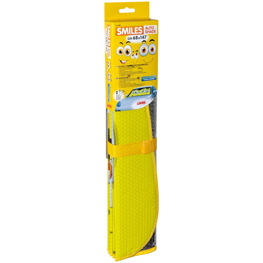 Scudo Termico Per Parabrezza - 68x147 Cm - Smiles - Foto 2