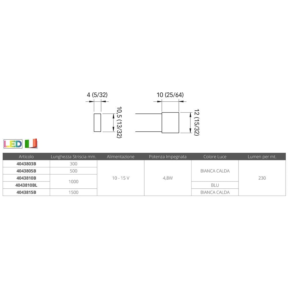 Strip Led Strip Led Bianche Mt. 1,5 - Foto 3