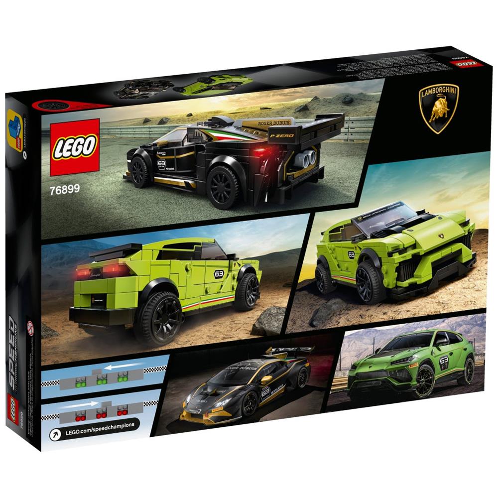 Speed Champions - Lamborghini Urus ST-X & Lamborghini Huracán Super Trofeo EVO - Foto 9