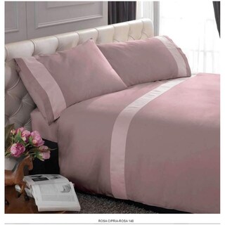 Set Lenzuola In Cotone Egiziano 600 Fili – 4 Pezzi Per Letto Matrimoniale, Tasca Profonda 45,7 Cm, Colore Rosa Cipria, Morbido E Traspirante
