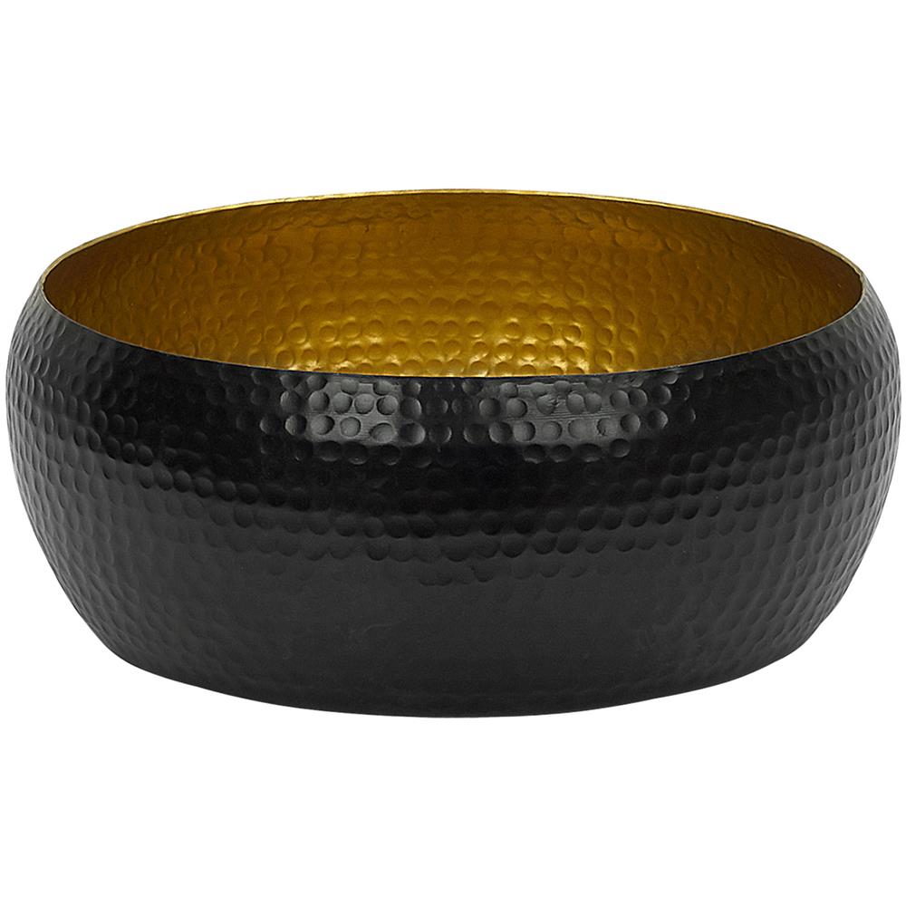 Scodelle Decorative Banha Metallo Nero - Foto 1