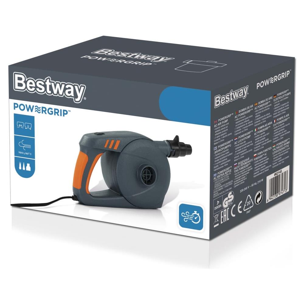 Pompa Ad Aria Elettrica Powergrip Con Collegamento Alla Rete - 1100 L / mn - Foto 8