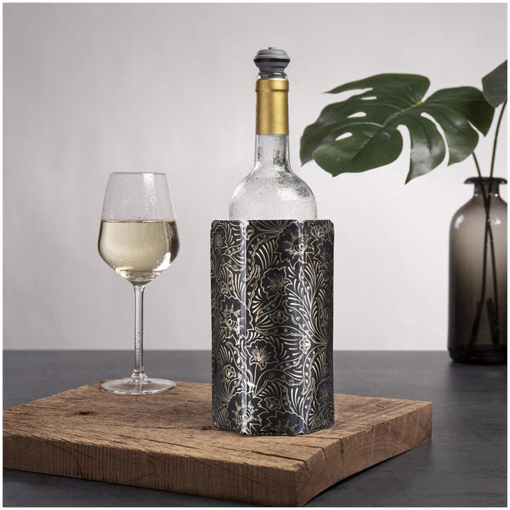 Glacette Per Vino Nera E Oro Multicolore - Foto 2