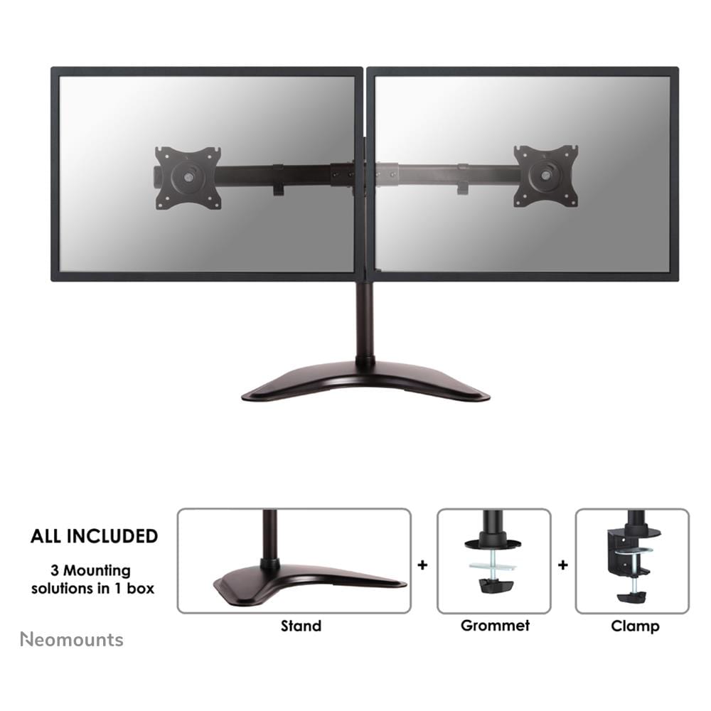 NM-D335DBLACK Supporto da Scrivania per Monitor - Foto 1
