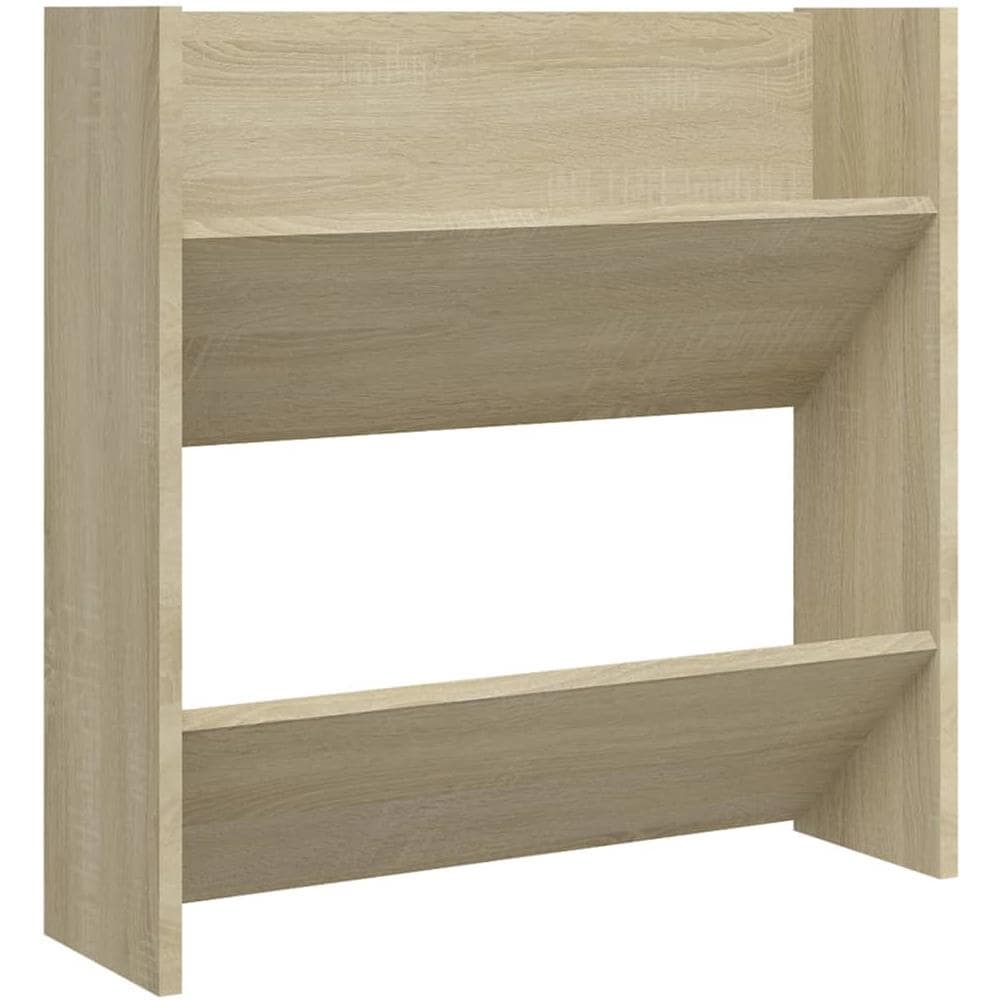 Scarpiera A Muro Rovere Sonoma 60x18x60 Cm In Truciolato - Foto 2