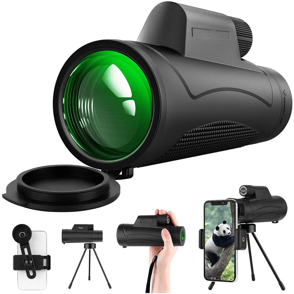 Telescopio Monoculare Potente Con Zoom HD 80x100, Binocolo - Foto 2