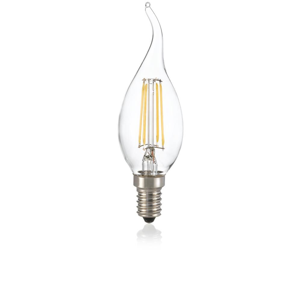 Lampadina E14 Candela 4w 3000k Cri80 Trasp - Ideal Lux 101248 - Foto 1
