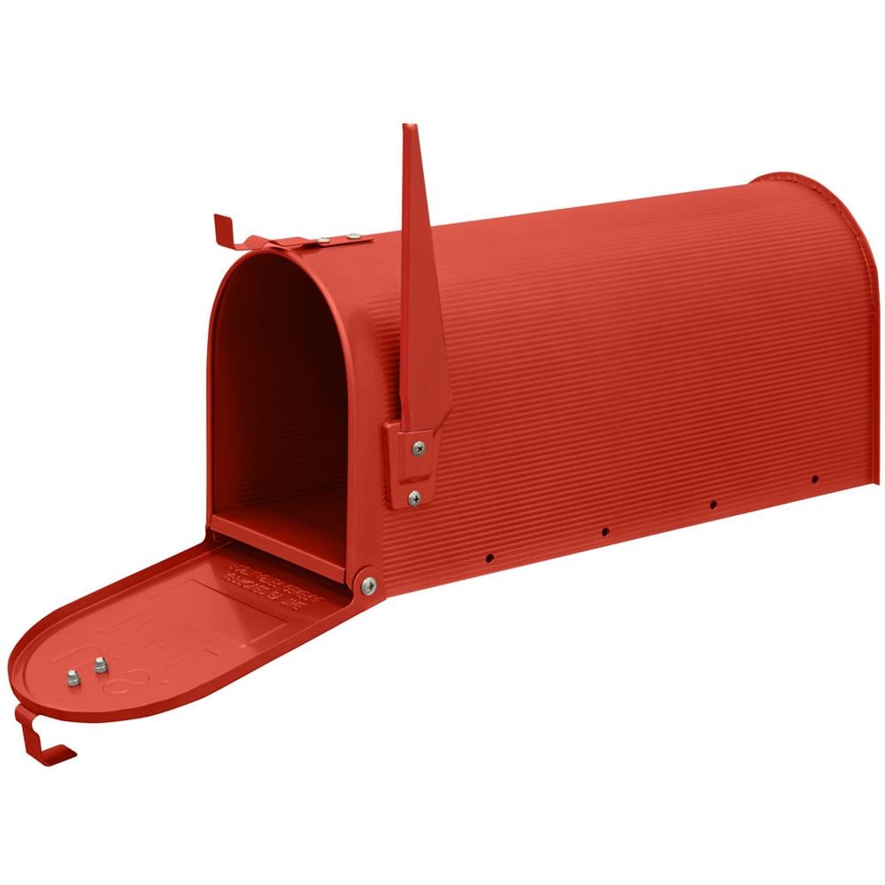 Usa Mail D-usa / r Cassetta Postale Americana In Acciaio, Di Grandi Dimensioni, Riviste E Buste C4, Per Posta, Pane O Giornale, Rosso - Foto 2