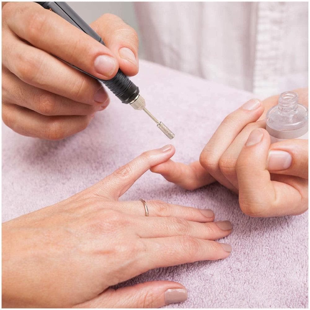 Lima Per Unghie Elettrica Con 6 Punte Nera - Foto 2