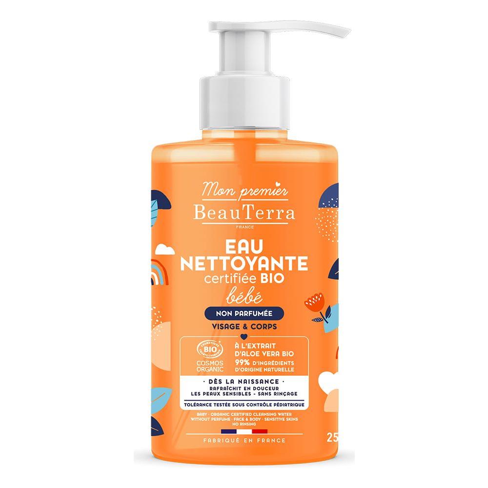 Acqua Detergente Bambino Bio 250ml Pelle Sensibile Corpo E Capelli Beauterra - Foto 1