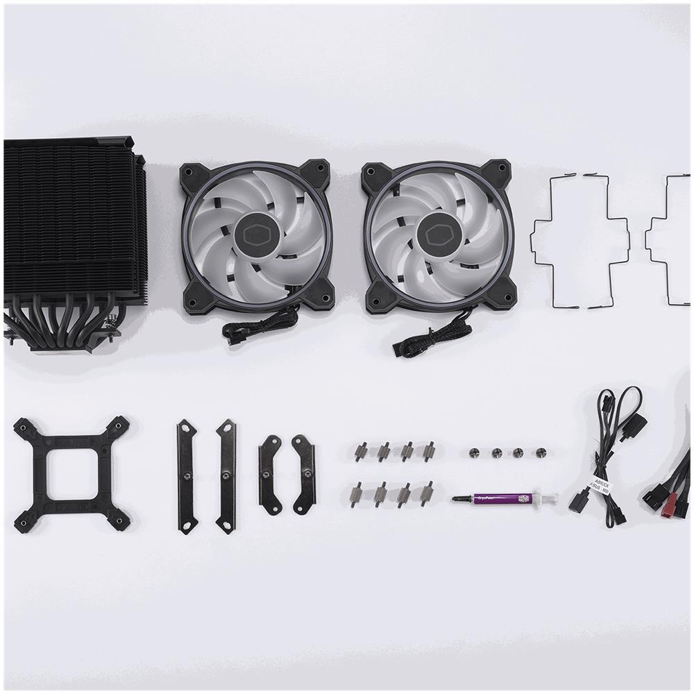 Hyper 622 Halo Black Processore Raffreddatore d'aria 12 cm Nero - Foto 11