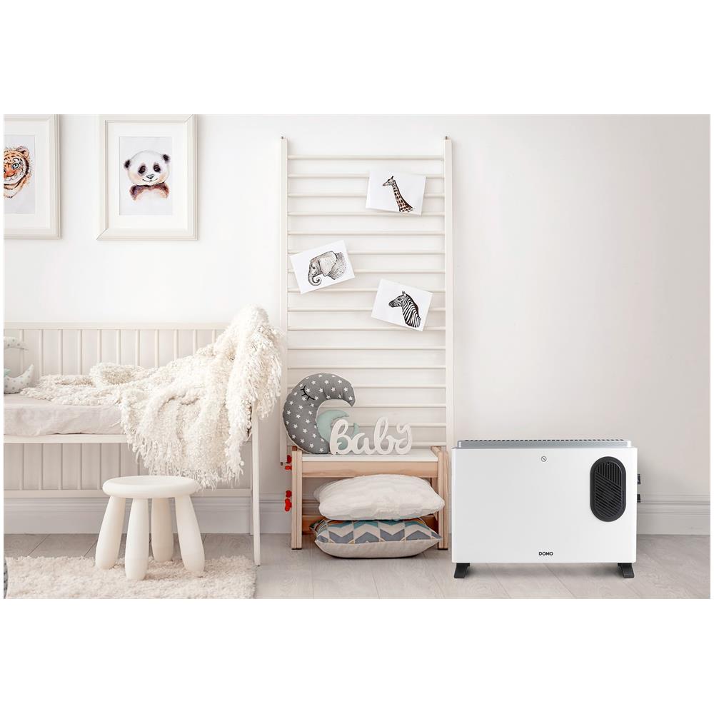 DO7351CH stufetta elettrica Interno Bianco 2000 W Stufa elettrica a convezione - Foto 2