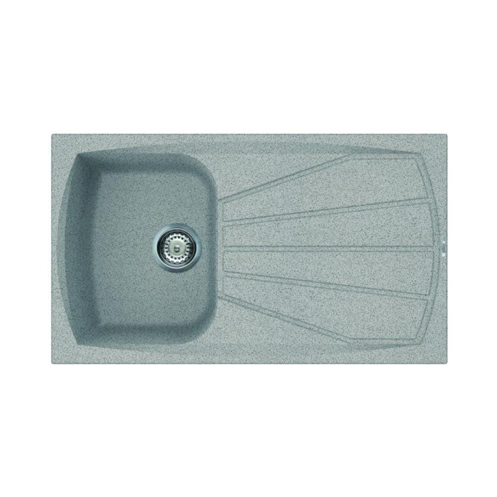 Lavello Living 400 Cm. 86x50 1 Vasca Col. Grigio Pietra 55 - Foto 1
