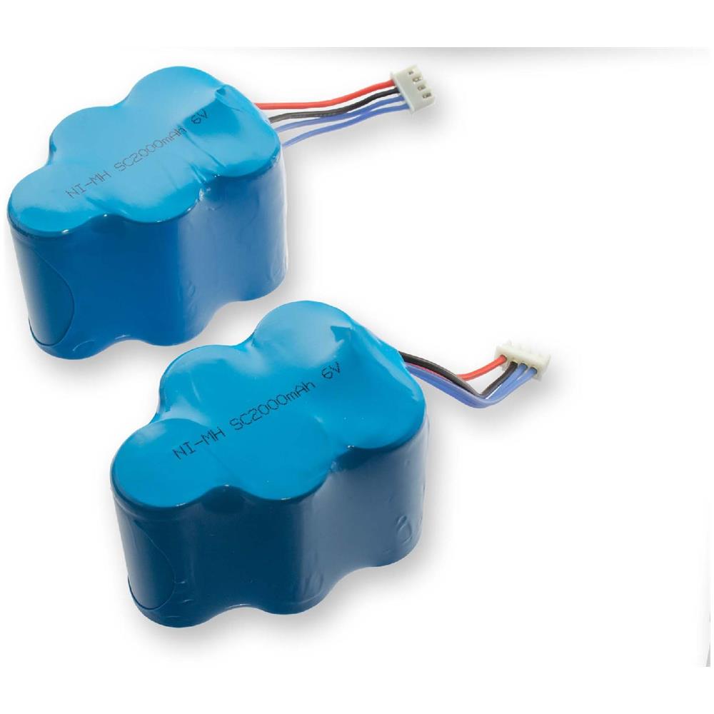 Batteria Vhbw 2000mAh 3,6V NiMH - Sostituisce 3x AA Mignon, Universale, 1 Pezzo - Foto 5