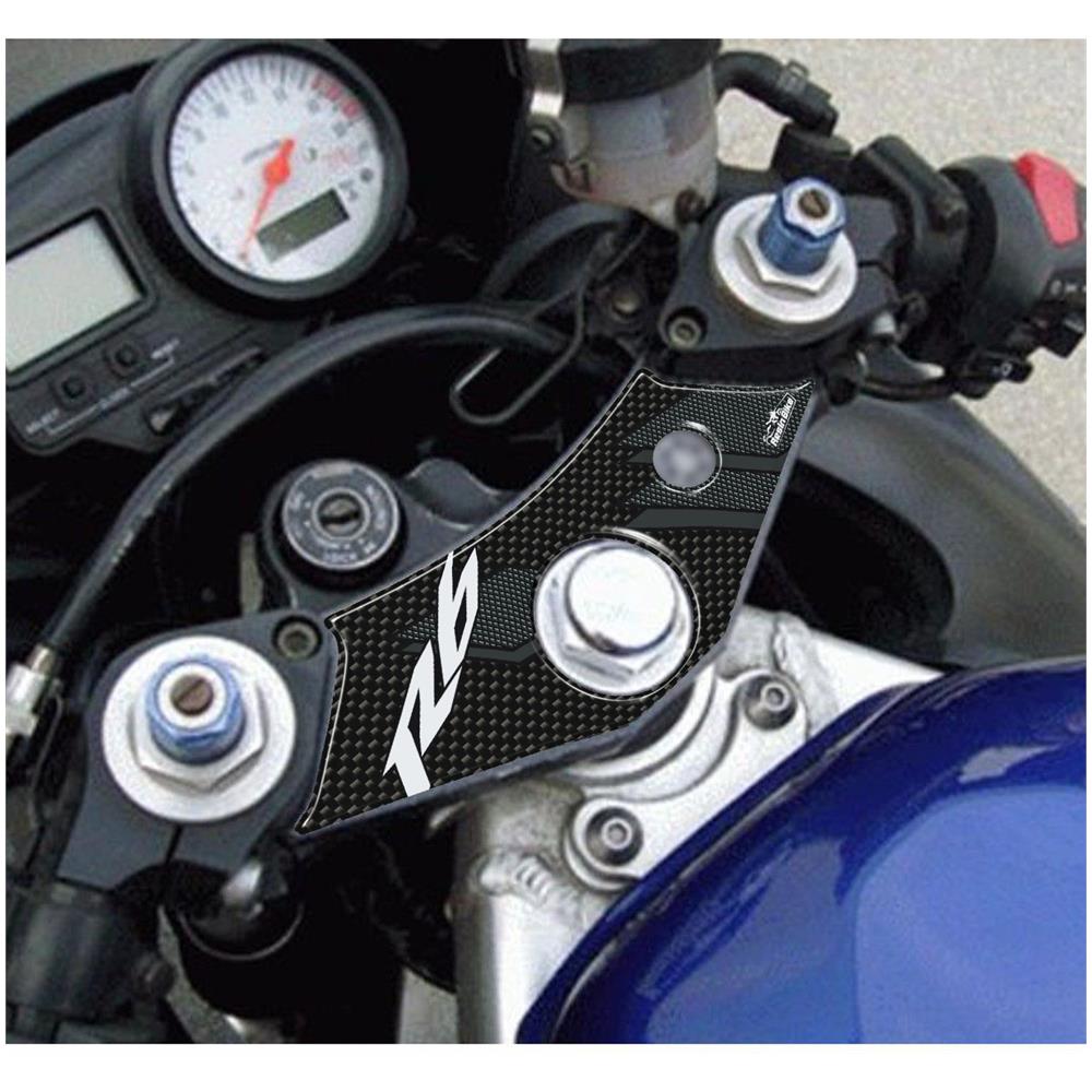 Adesivi Resinati Protezione Forcella Sterzo Per Moto Yamaha R6 1999-2002 - Foto 2
