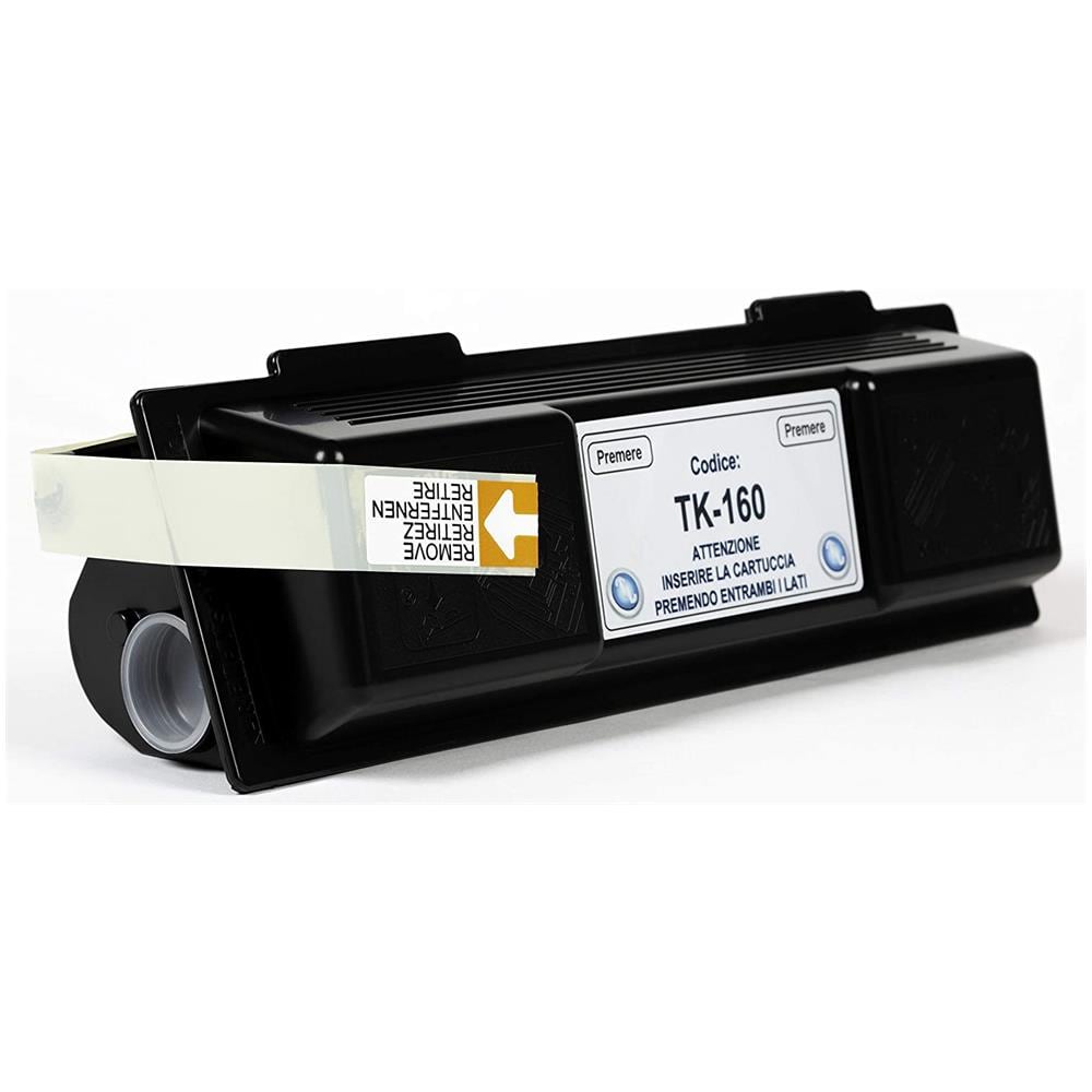 TONER COMPATIBILE -  Kyocera Tk-160 1t02ly0nlc Per Fs-1120d, Fs-1120dn, Ecosys P2035d, Ecosys P2035dn Fornito Di Intelligent Chip Capacità 2500 Copie Made In Italy - Foto 2