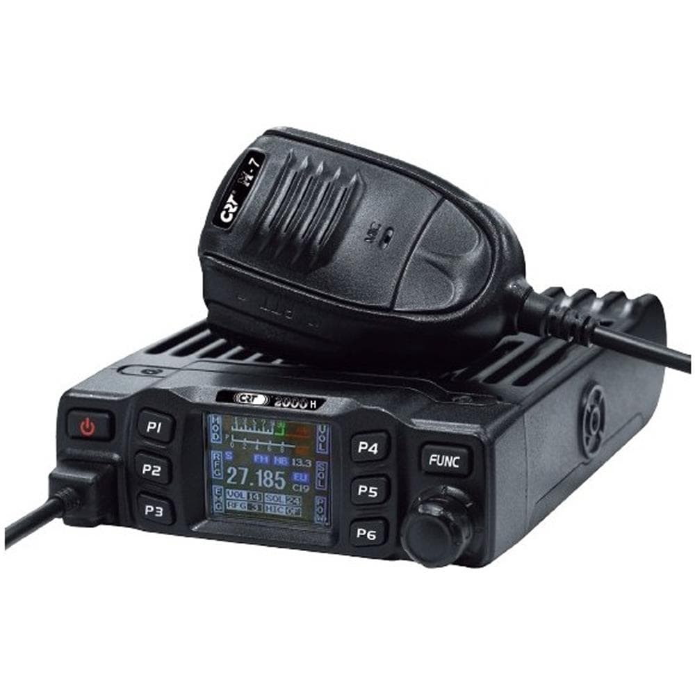 Stazione Radio Cb 2000h, 4w, Am / Fm, 12v, Asq, Scansione, Display A Colori, Programmabile - Foto 2