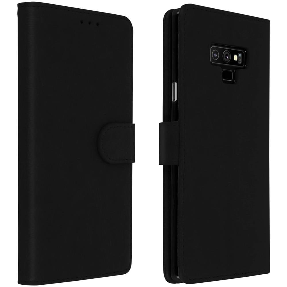 Custodia Samsung Galaxy Note 9 Custodia Portadocumenti Funzione Supporto Nero - Foto 1