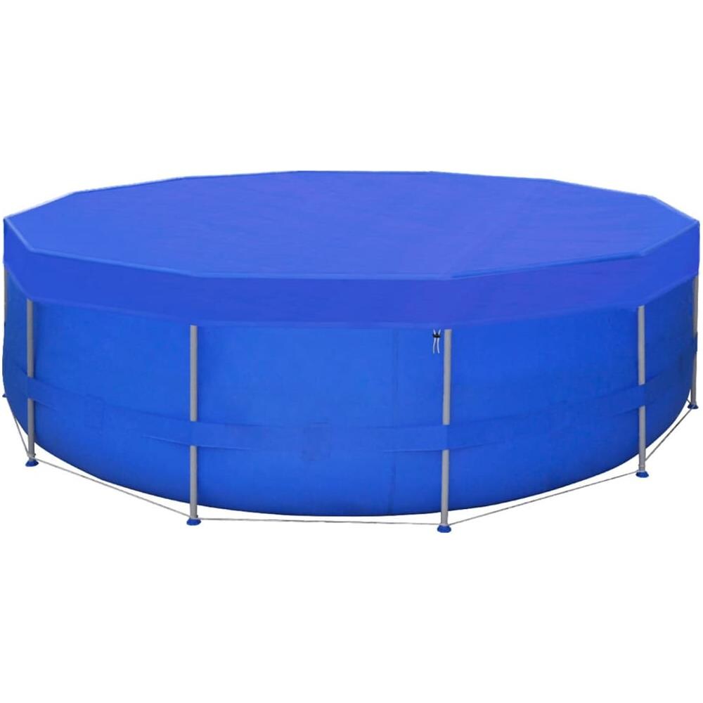 Coperture Per Piscina 2 Pz In Pe Rotonde 460 Cm 90 G / m - Foto 2