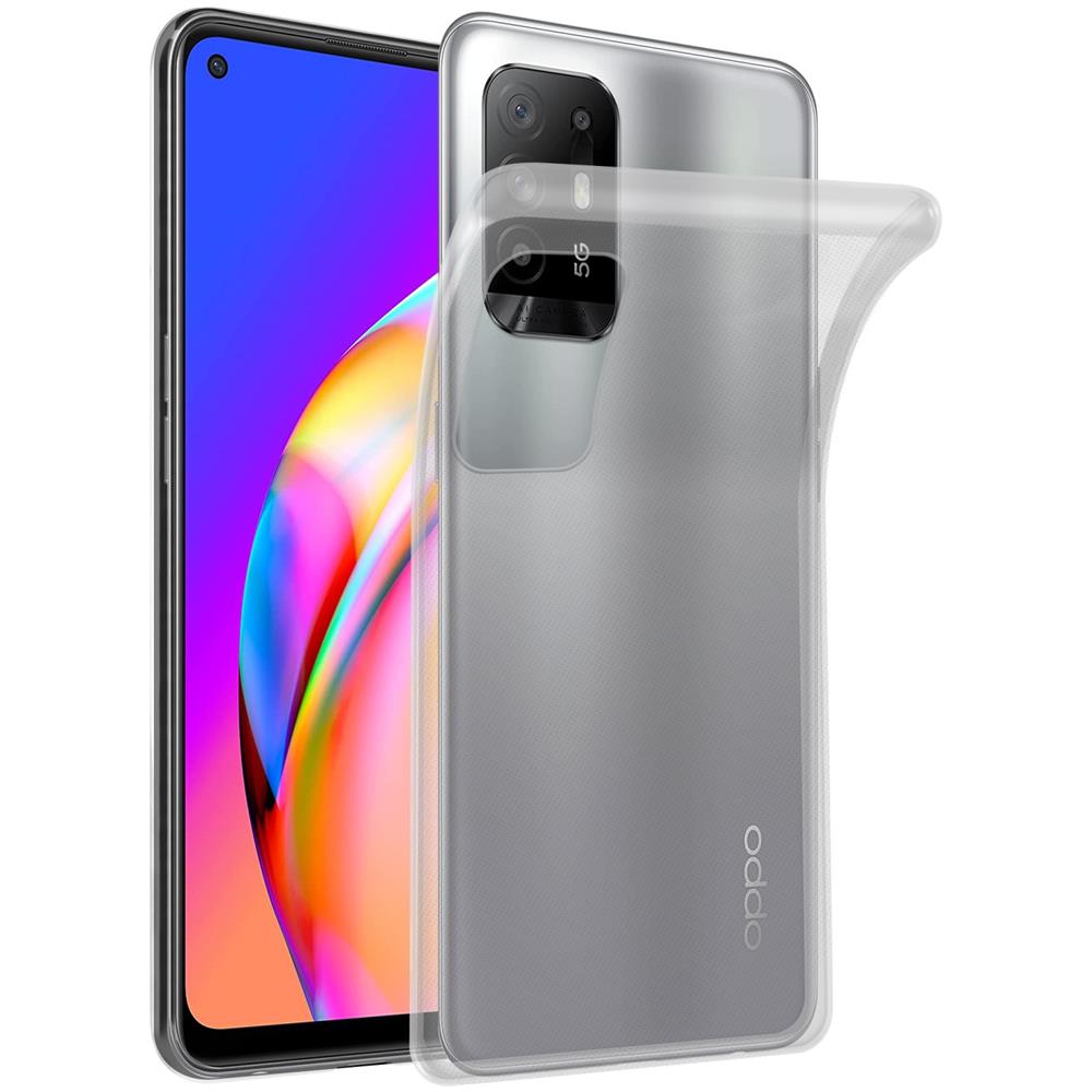 Custodia Compatibile Con Oppo A94 5g In Completamente Trasparente - Coperchio Protettivo In Silicone Tpu Flessibile - Foto 8