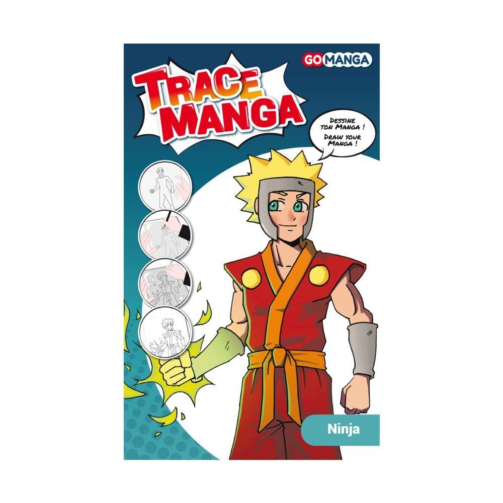 Kit Per Disegnare Trace Manga Go Manga - Ninja - Foto 1