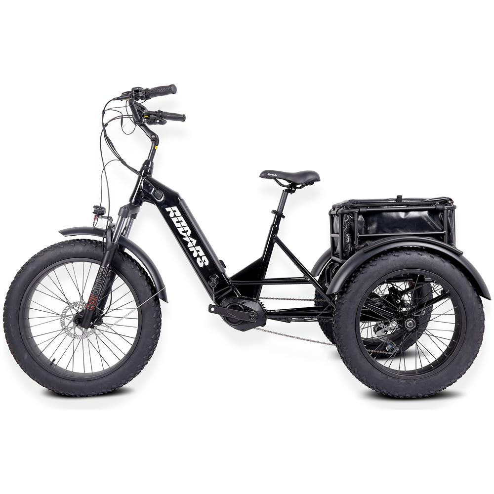 Artemis - Nero - 250w / 12ah - Triciclo Elettrico Per Adulti Con Motore Centrale - Foto 2