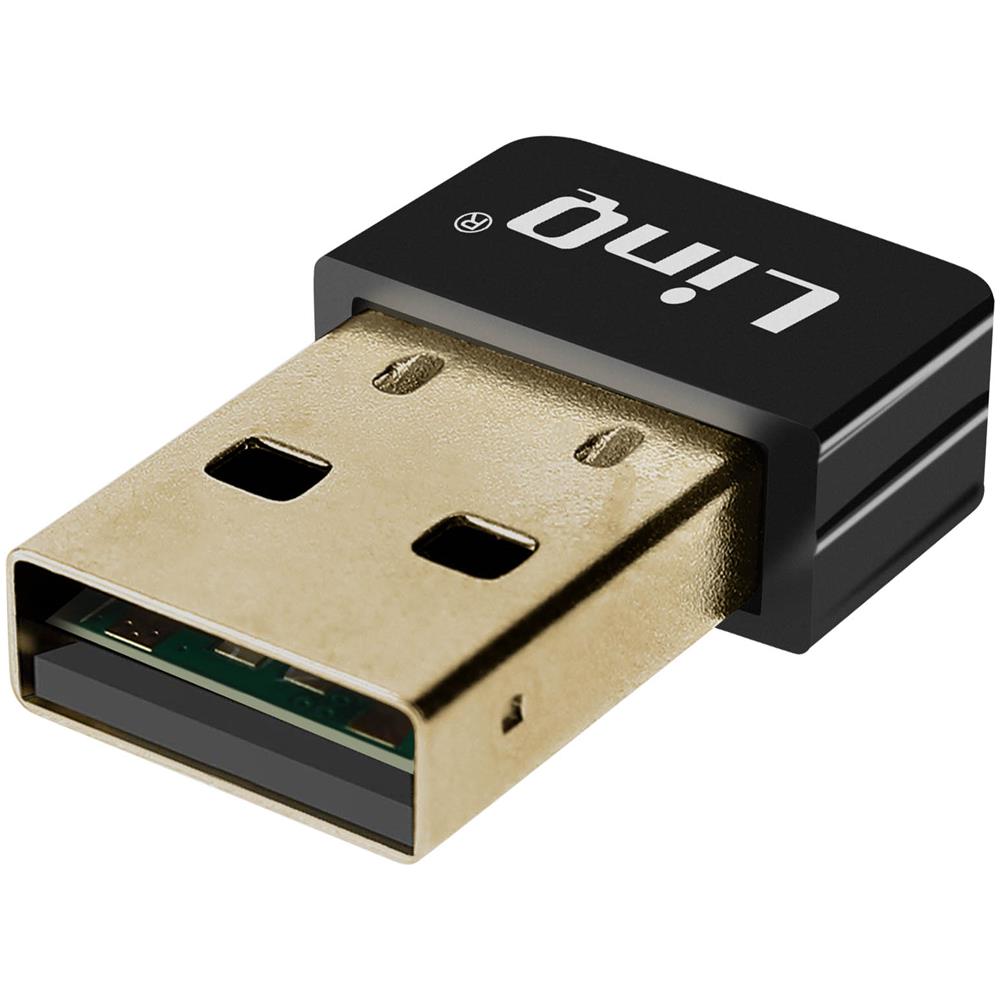 Chiave Usb Wi-fi 150 Mbps Adattatore Di Rete Ultra-compatto Nero Linq - Foto 1