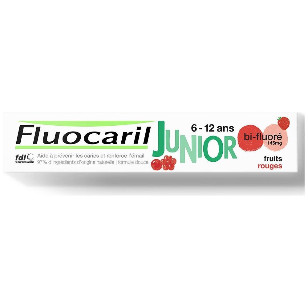 Dentifricio Junior Gel Frutti Rossi 75ml 6-12 Anni - Foto 1