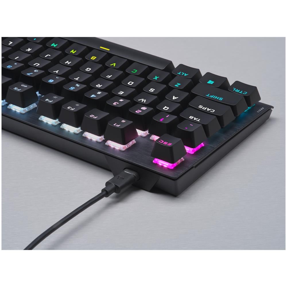 K60 PRO TKL tastiera Gaming USB QWERTY Italiano Nero - Foto 8