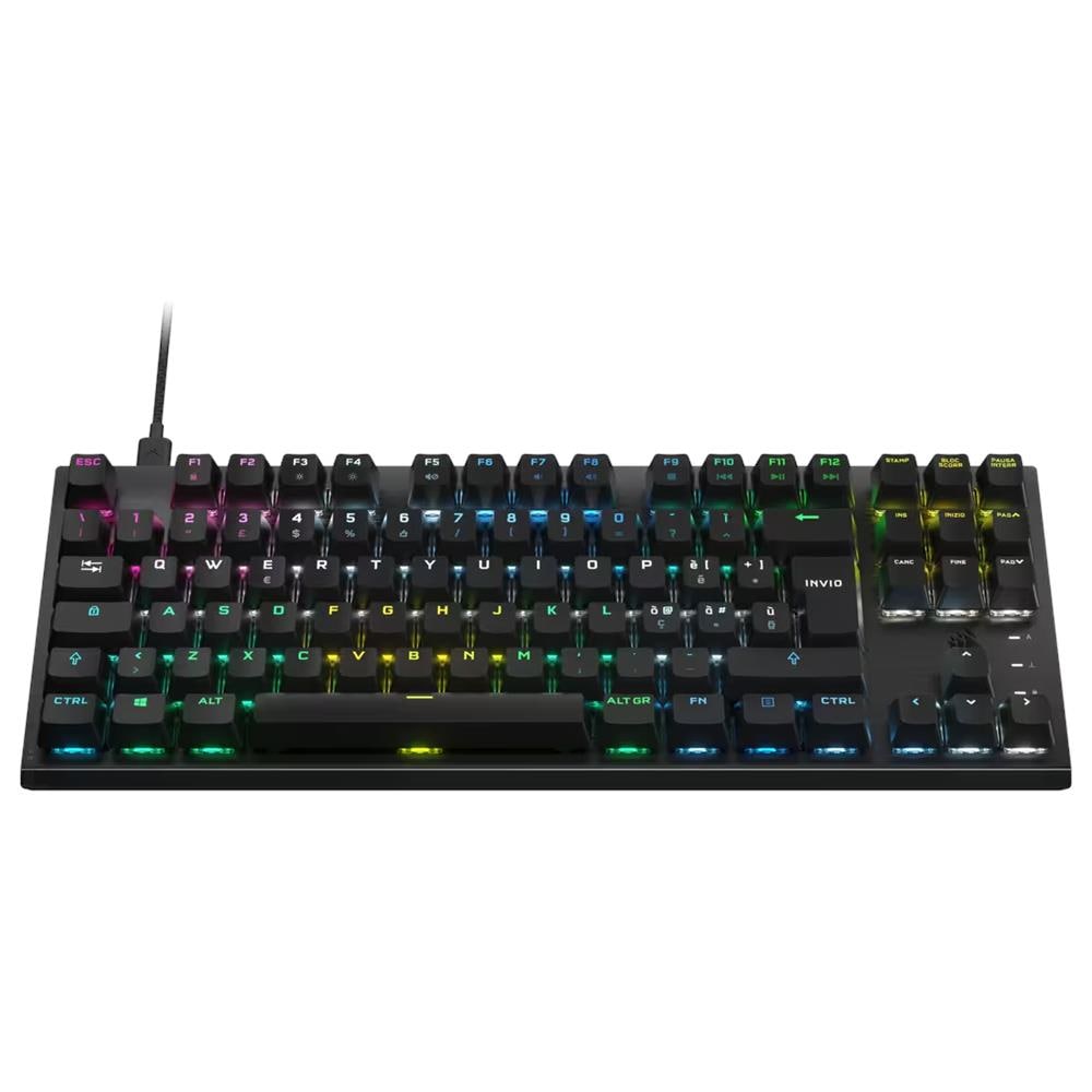 K60 PRO TKL tastiera Gaming USB QWERTY Italiano Nero - Foto 2