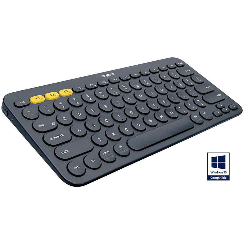 Tastiera K380 Bluetooth per Windows / Mac / Chrome / Android Colore Grigio Scuro (Layout Italiano)  - Foto 10