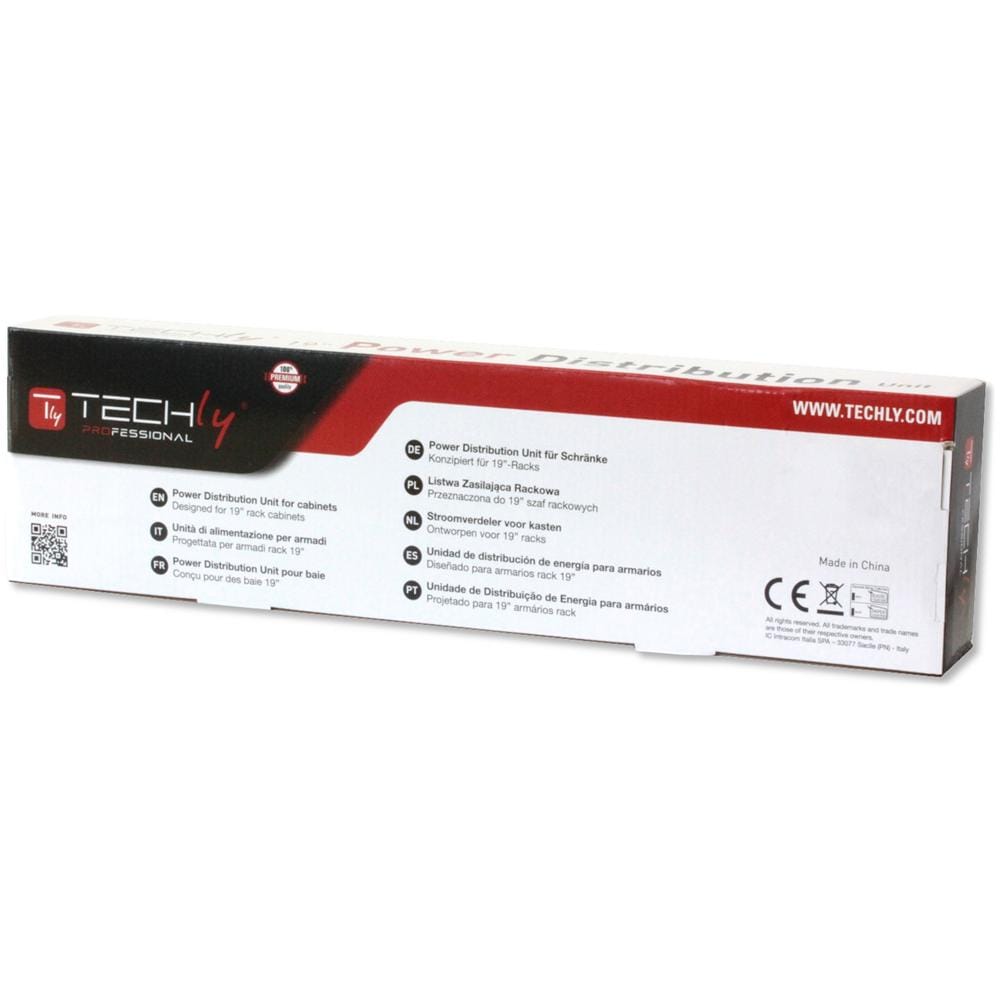 I-CASE STRIP-81V - Multipresa 8 Posti da Rack 19'' Connettore C14 con Interruttore 1 HE - Foto 6