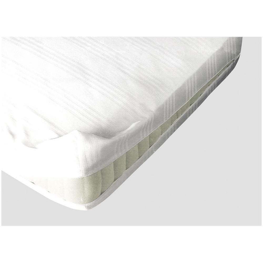 Coprimaterasso Bianco Protezione Letto Materasso Modello Sanfort Con Zip Matrimoniale Coprimat Zip - Foto 2