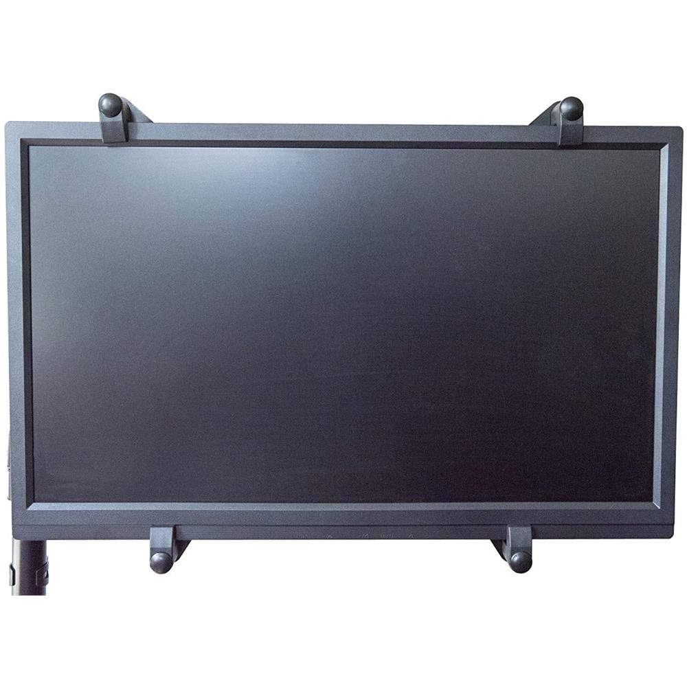 deleyCON Adattatore Universale VESA Estensione Per TV e Monitor Da Parete Fino a 30Kg da VESA 200x200 a VESA 300x300 400x200 400x400 