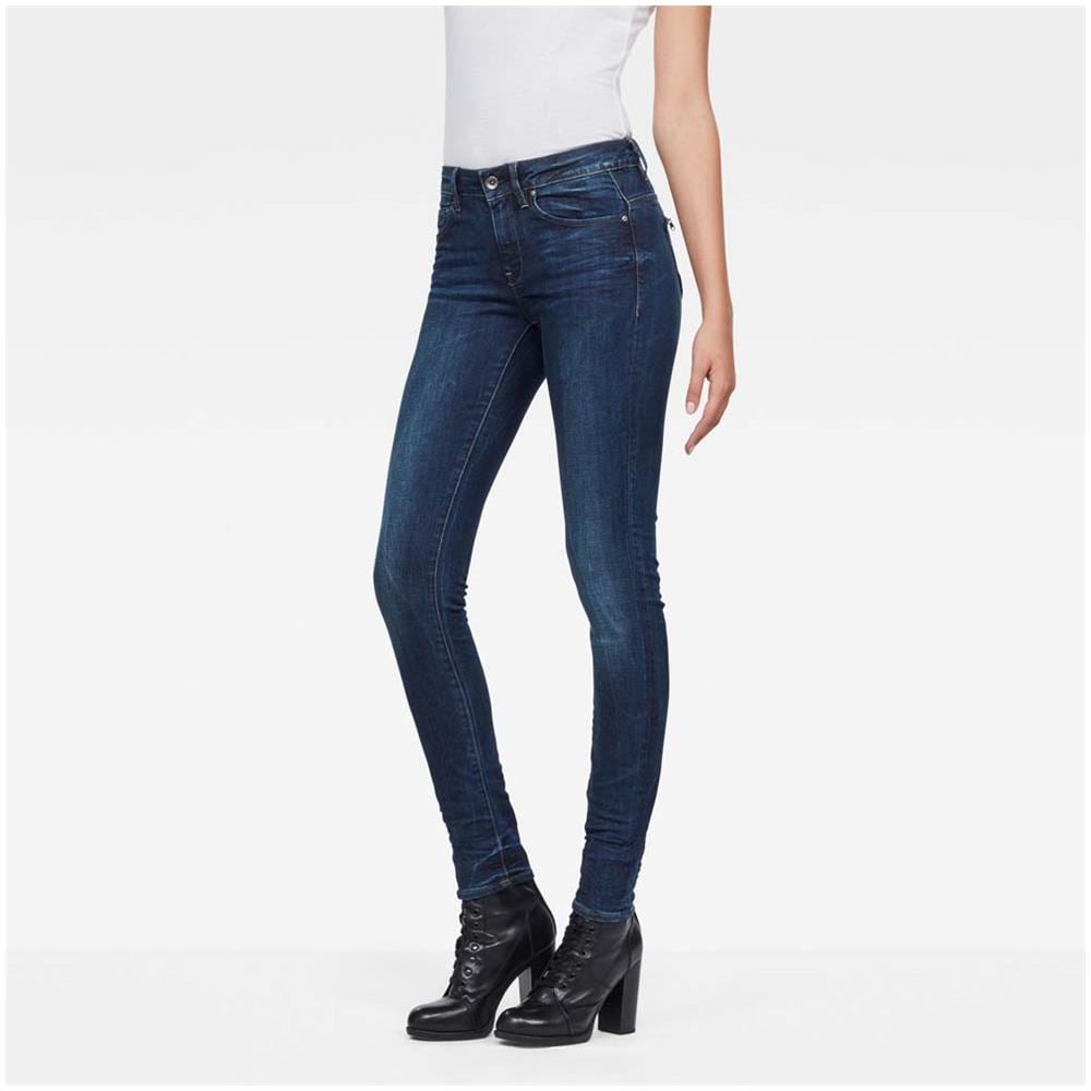 Pantaloni Midge Zip Mid Skinny L32 Abbigliamento Donna W25-l32 - Foto 1